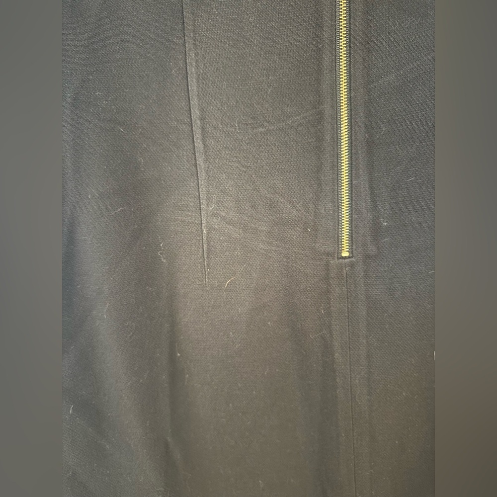 J. Crew Overlap Shift Dress in Black - Picture 8 of 8